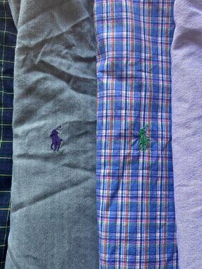 👔 Ralph Lauren Men’s Lot of 4 Long Sleeve Shirts Dress & Casual XL MultiColor